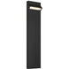 Sentry 7 watt Black Outdoor Bollard